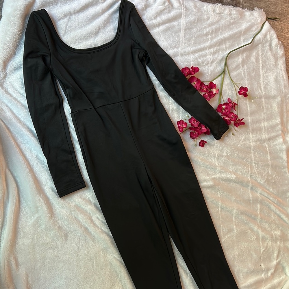 Brand new black romper body suit